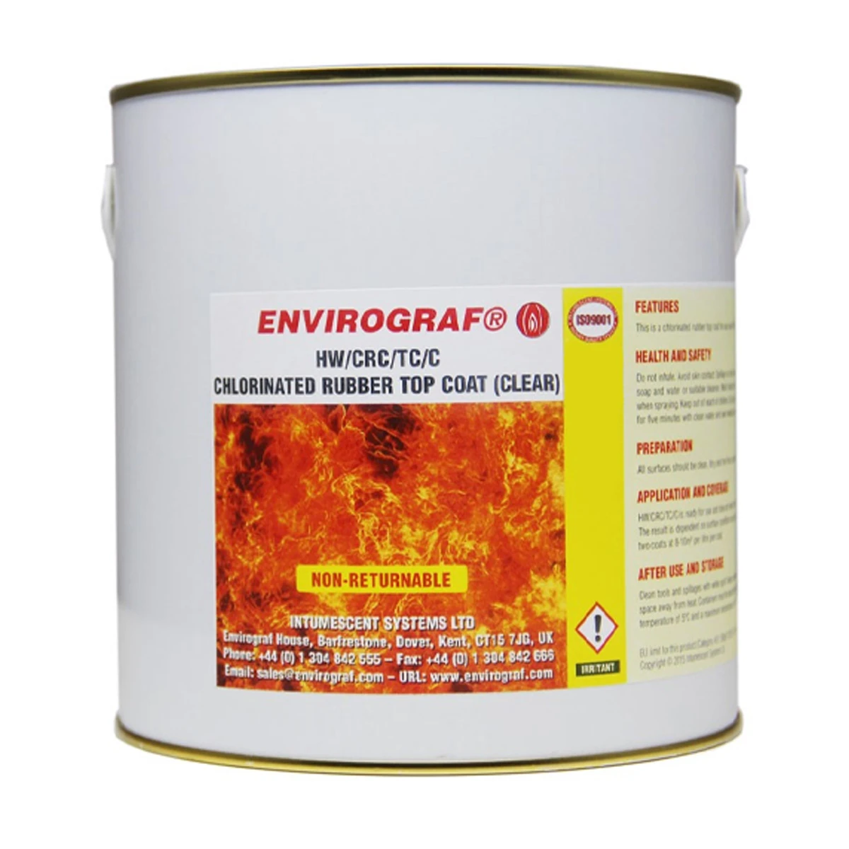 related product FPSINT001-033_FPSINT001-034_FPSINT001-035_Envirograf HW-CRC Clear Top Coat 1 2.5 AND 5 Litre