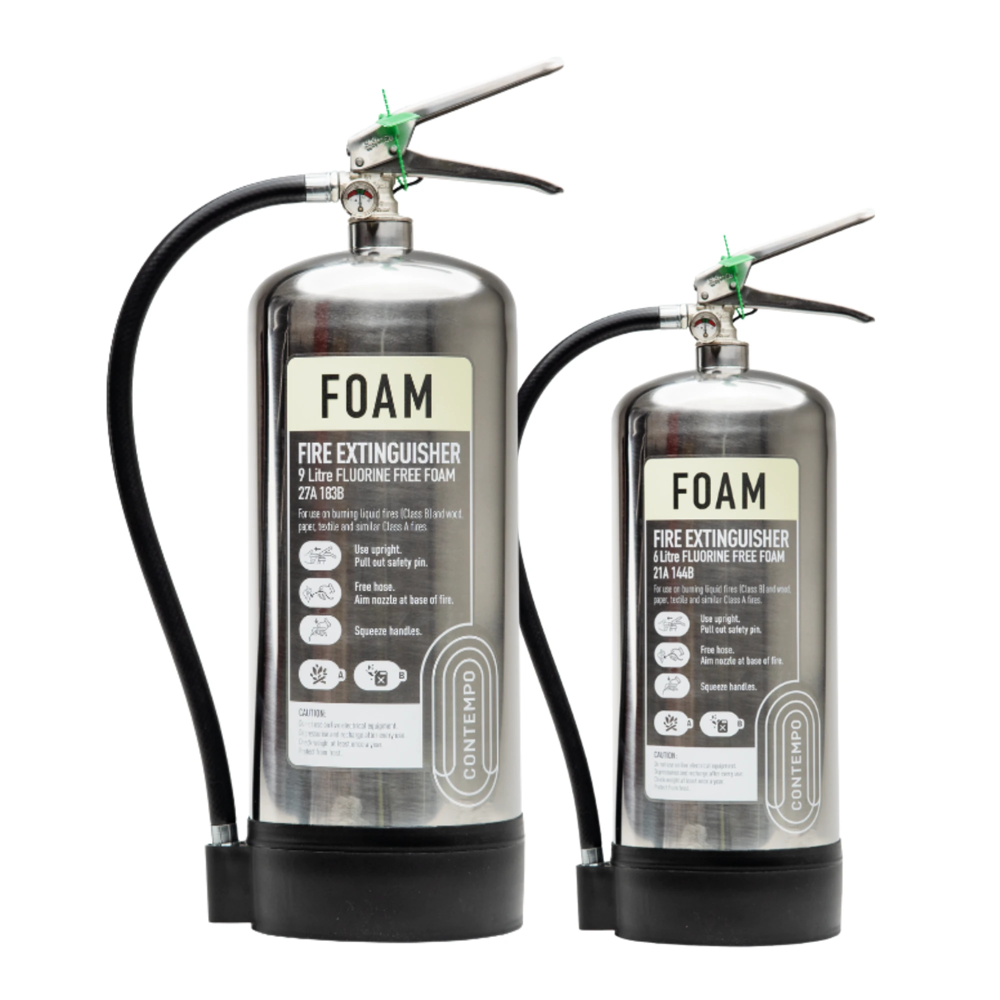 Fluorine-Free Foam Fire Extinguisher, Contempo-cards