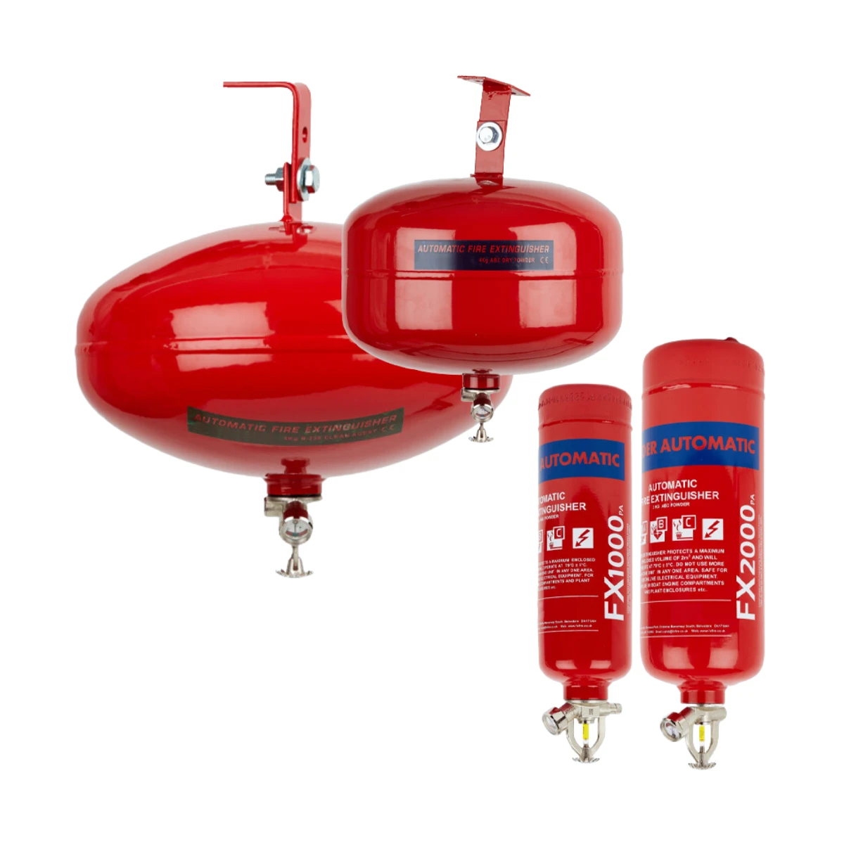 Ceiling Powder Automatic Extinguisher-cards