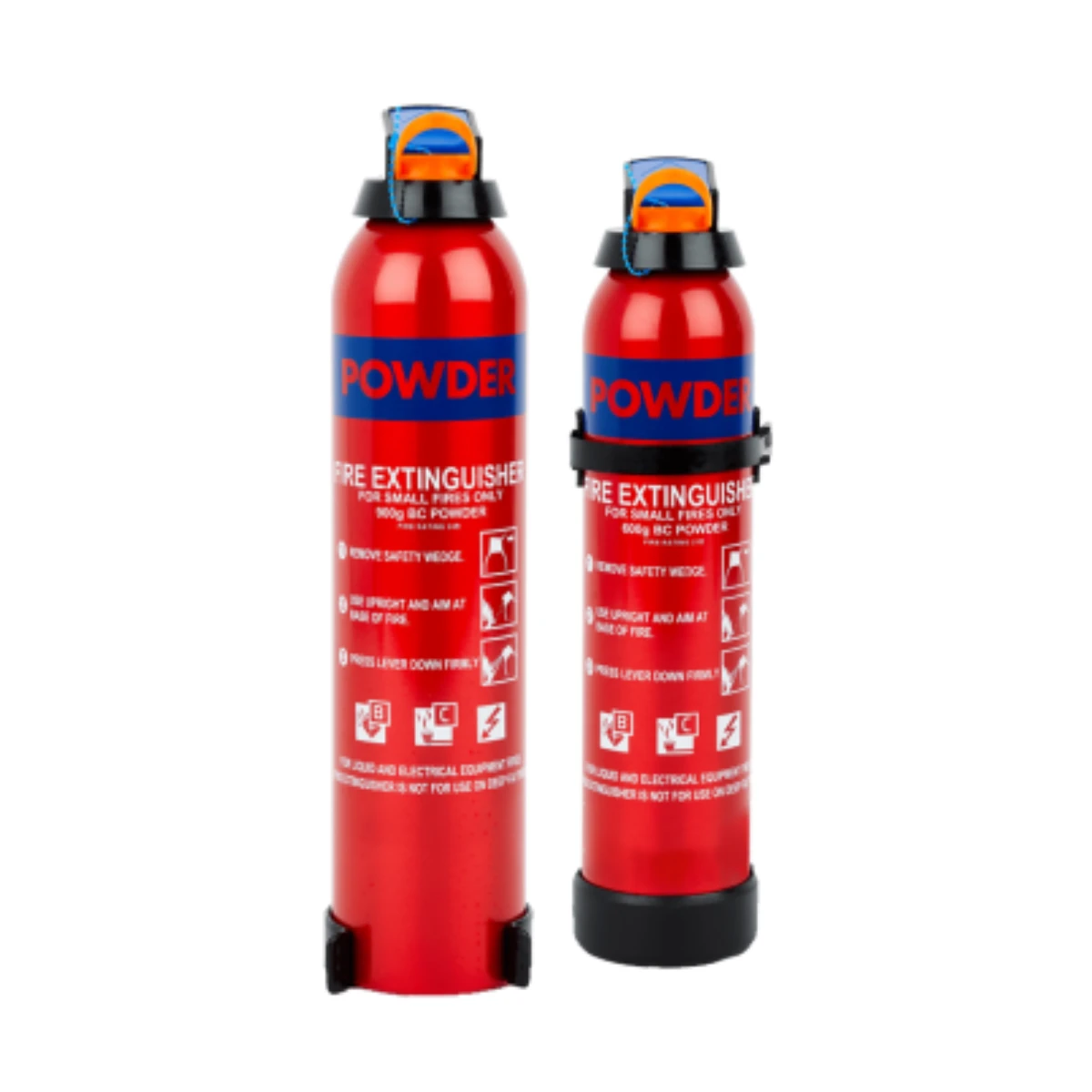 FireShield BC Dry Powder Fire Extinguisher-cards