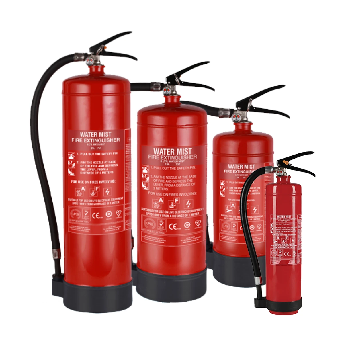 Water Mist Fire Extinguishers-cards