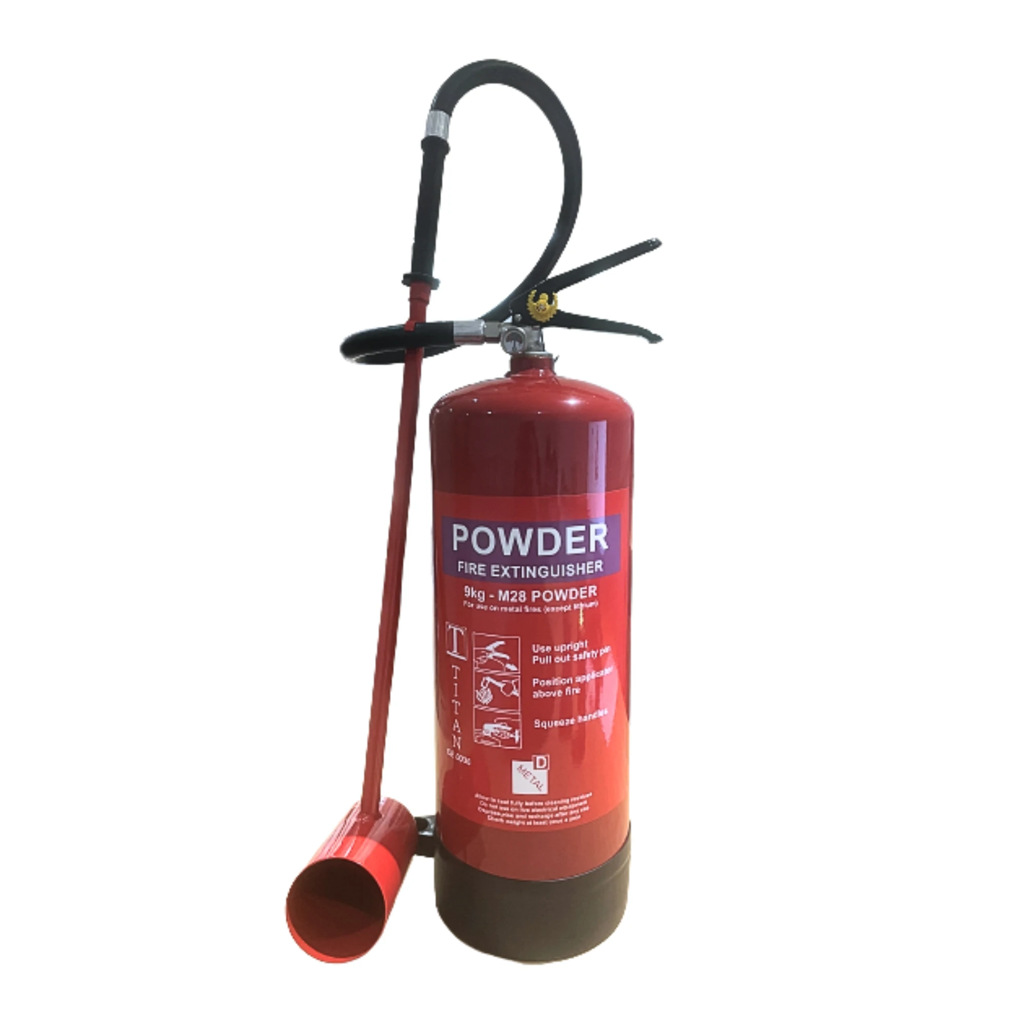 Titan Lithium L2 D Class Dry Powder Fire Extinguisher-cards