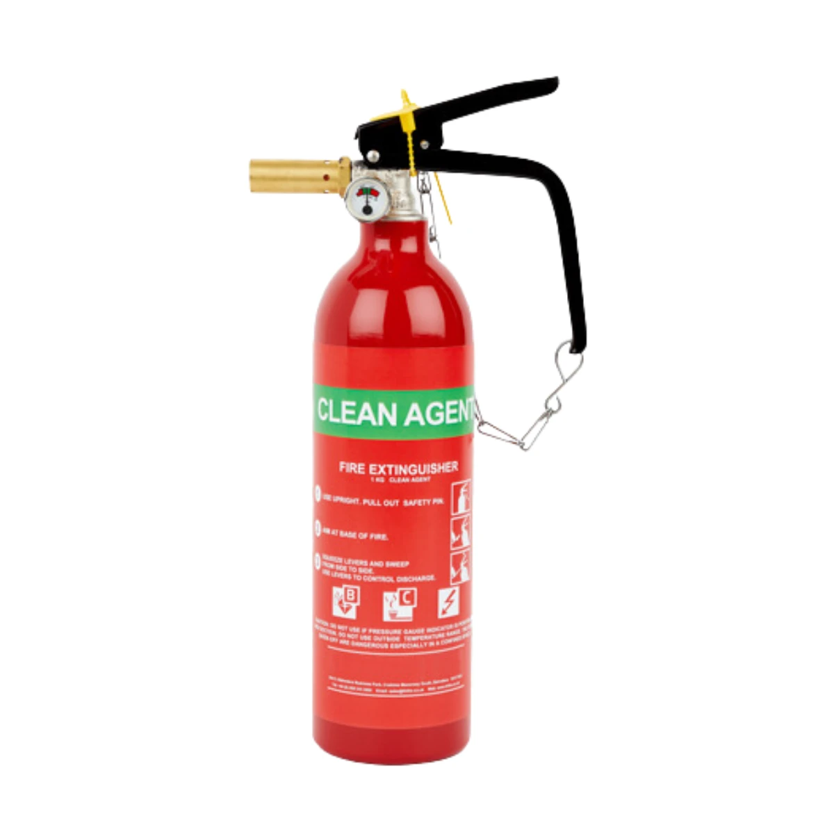 Clean Agent Fire Extinguishers-cards