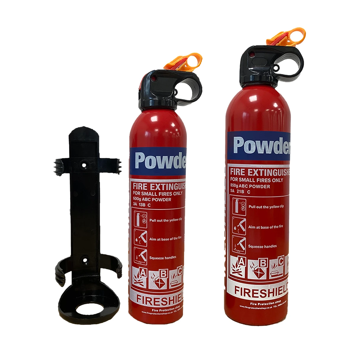 FireShield ABC Dry Powder Aerosol Fire Extinguisher-cards