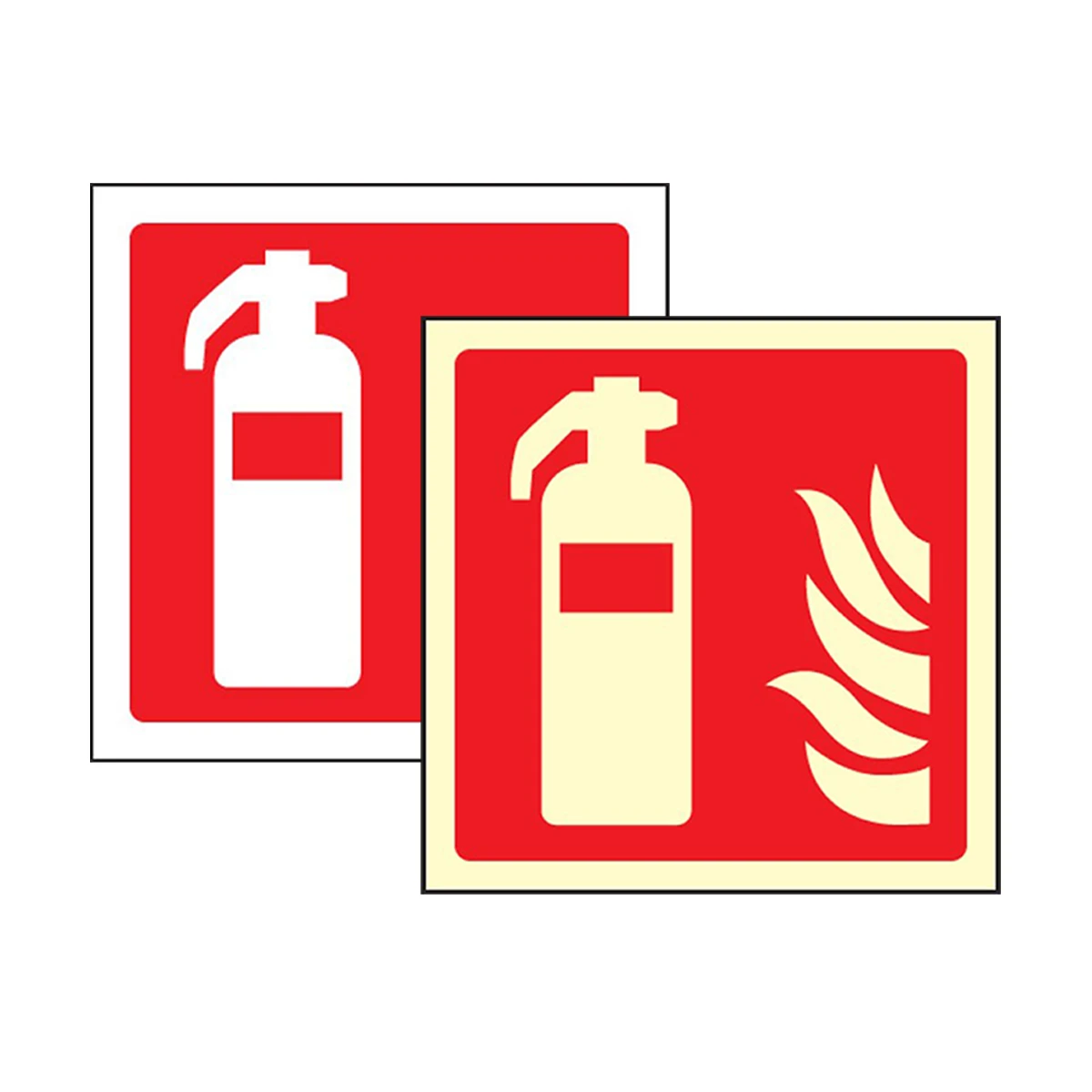 Fire Extinguisher Signs-cards