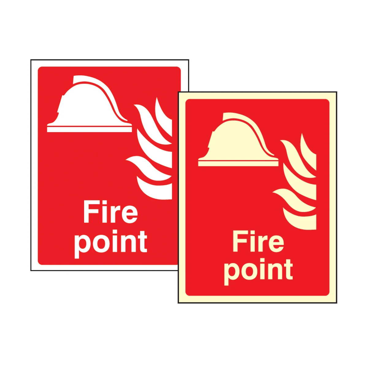 Fire Point Signs-cards