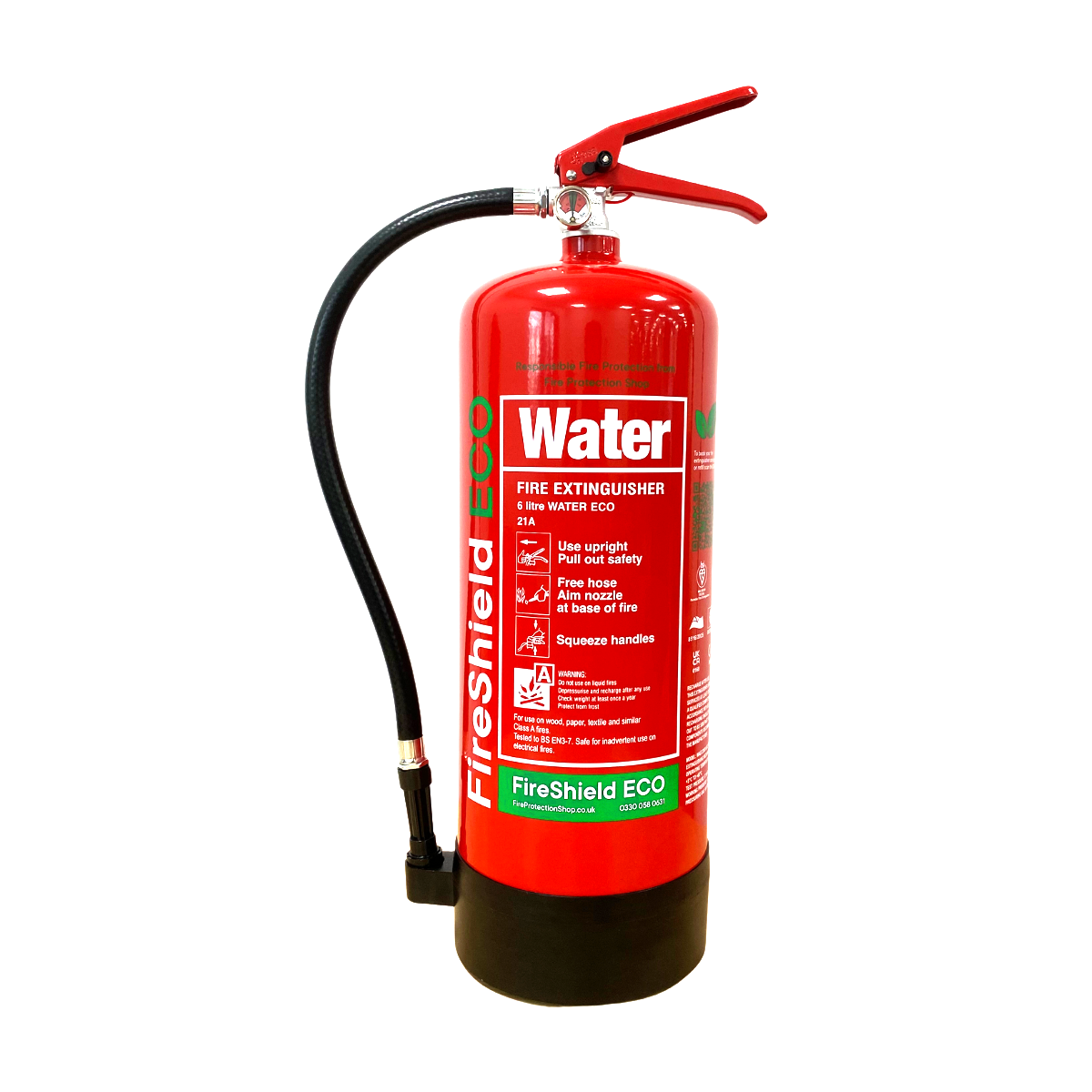 ECO Water 6ltr Fire Extinguisher