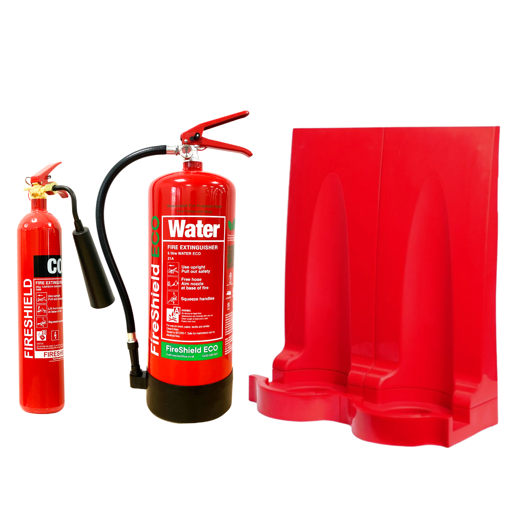 CO2, Water Extinguisher & Double Stand