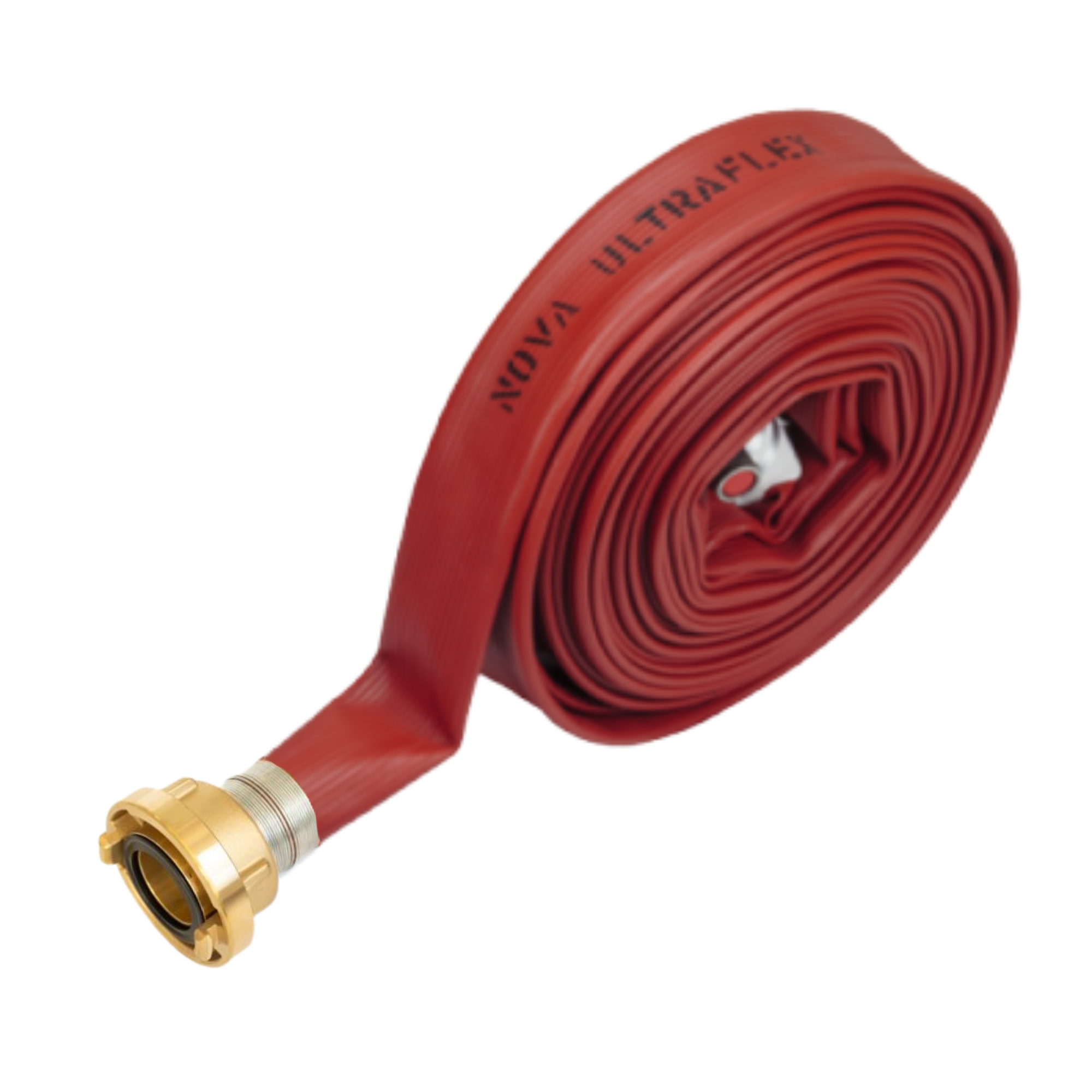 Nova Layflat Fire Hose Type 3 W/ Brass Couplings | In Stock